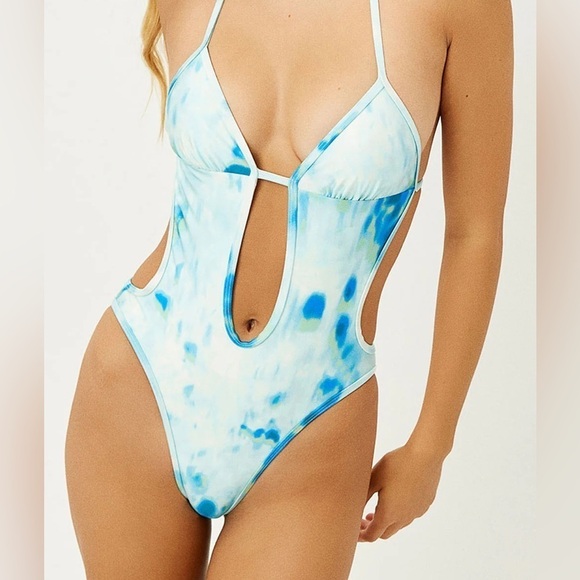 Frankie’s Bikinis | NWT Amanda Satin One Piece - Picture 8 of 9